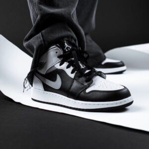 Nike Jordan 1 Mid White Shadow