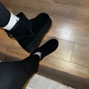 UGG Classic Mini Platform Boot , Black , (women’s)