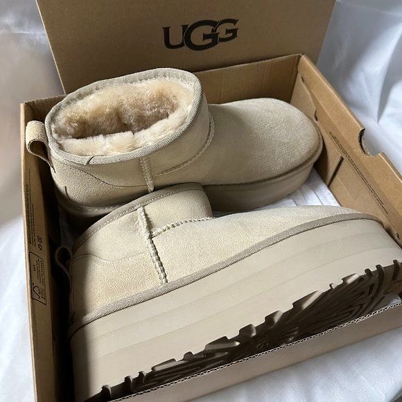 UGG Women’s Classic Ultra Mini Platform Mustard Seed | Secret Sneaker ...