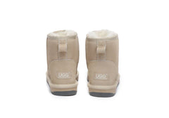 AUSTRALIAN SHEPHERD UGG Boots Sheepskin Wool Mini Classic Suede